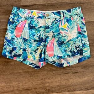 Lilly Pulitzer Callahan Sparkling Blue Hey
Bay Bay Shorts